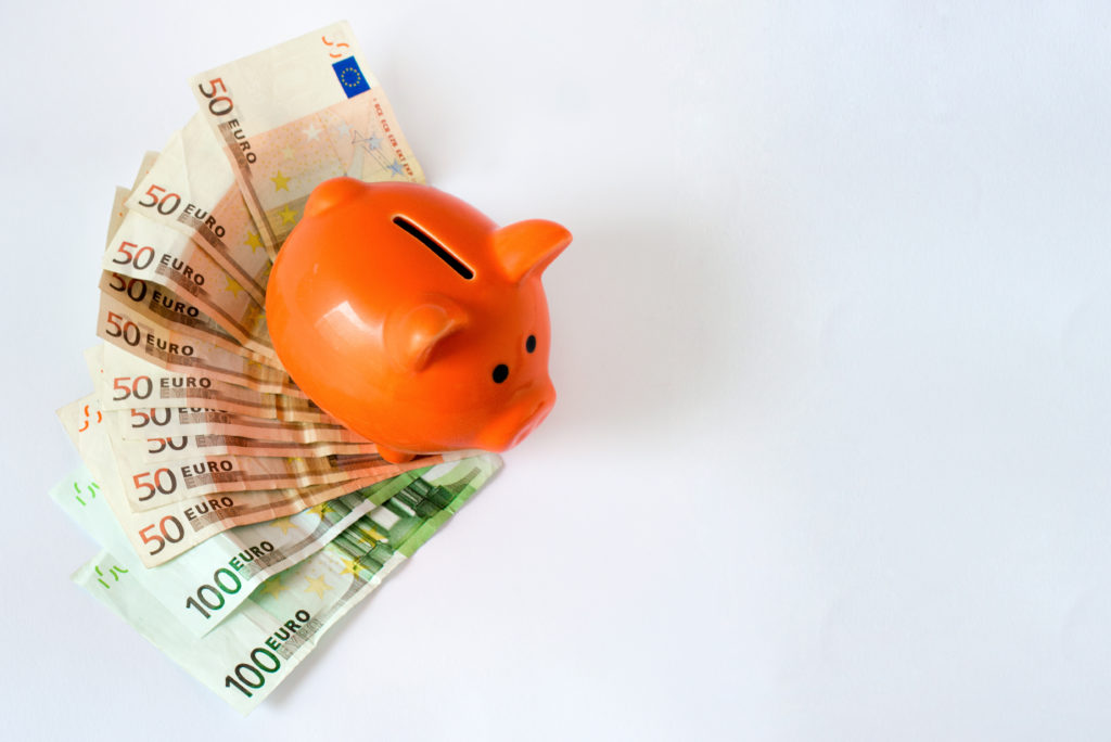 pink piggy bank money euros bills 1024x684 - Ako zarobiť, keď všetko vyzerá tak čierno? Tu sú rady odborníka